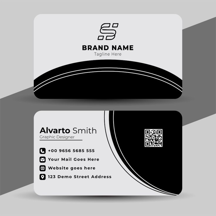 Printed business cards